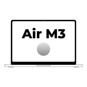 Apple Macbook Air 13,6'/ M3 8-Core CPU/ 16Gb/ 512Gb SSD/ 10-Core GPU/ Plata