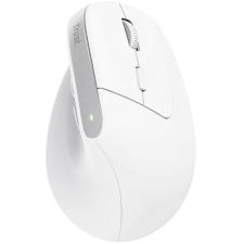 Ratón Ergonómico Inalámbrico por Bluetooth Trust Bayo+/ Batería Recargable/ Hasta 2400 DPI/ Blanco