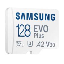 Tarjeta de Memoria Samsung EVO Plus 2023 128GB microSD XC con Adaptador/ Clase 10/ 160MBs