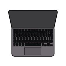 Magic Keyboard para iPad Pro 11' M4/ Español/ Negro