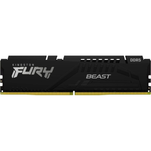 Memoria RAM Kingston FURY Beast 32GB/ DDR5/ 6000MHz/ 1.35V/ CL40/ DIMM