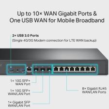 Router VPN TP-Link Omada ER8411/ 2.4GHz 5GHz/ WiFi 802.3/u/ab/z/x/q