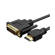 CABLE HDMI-DVI 3GO CDVIHDMI - CONECTORES MACHO/MACHO - 1.8M - NEGRO