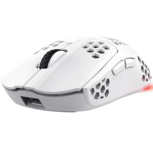 Ratón Gaming Inalámbrico Trust Gaming GXT 929 Helox/ Batería recargable/ Hasta 4800 DPI/ Blanco