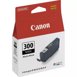 Cartucho de Tinta Original Canon PFI-300MBK/ Negro Mate