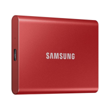 Disco Externo SSD Samsung Portable T7 1TB/ USB 3.2/ Rojo