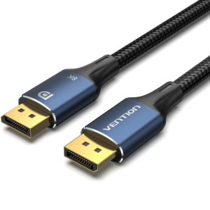 Cable Vention HCELG/ DisplayPort Macho - DisplayPort 8K Macho/ 1.5m/ Azul