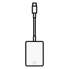 Apple Adaptador usb-c a tarjeta sd V2 MW653ZM/A