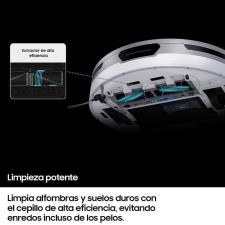 Robot Aspirador Samsung Jet Bot/ Autonomía 1.5h/ control por WiFi/ Blanco