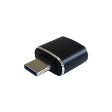 MINI ADAPTADOR USB 3.1 GEN2 AISENS A108-0369 - CONECTORES TIPO USB-C/M A USB TIPO A/H - 3A - NEGRO - COMPATIBLE CON PUERTO THUND