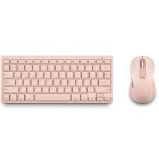 Teclado y Ratón Inalámbricos NGS Fantasy Kit Pink/ Rosa