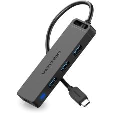 Hub USB Tipo-C Vention TGKBD/ 4xUSB/ 1xMicroUSB PD/ 50cm