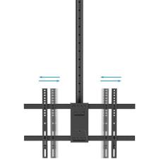 Soporte de Techo Giratorio/ Inclinable/ Nivelable TooQ LPCE2286TSLI-XL-B para 2 TV de 43-86'/ hasta 100kg