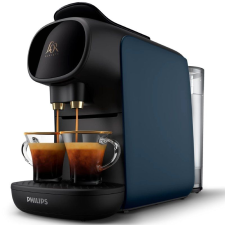 Cafetera de Cápsulas Philips L'Or Barista Sublime LM 9012/40/ Compatible cápsulas Nespresso y L'OR/ Azul y Negra