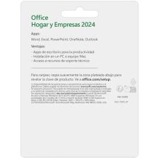 Microsoft Office Hogar y Empresas 2024/ 1 Usuario/ Licencia Perpetua