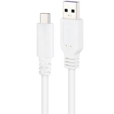 Cable USB 2.0 Nanocable 10.01.2102-W/ USB Tipo-C Macho - USB Macho/ 2m/ Blanco