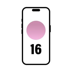 Smartphone Apple iPhone 16 128GB/ 6.1'/ 5G/ Rosa