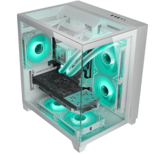 Caja Gaming MiniTorre Mars Gaming MC-3CM/ Blanco