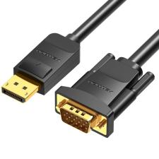 Cable Conversor Vention HBLBJ/ VGA Macho - DisplayPort Macho/ 5m/ Negro