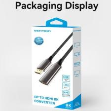 Cable Conversor Vention HFNBC/ DisplayPort Macho - HDMI Hembra/ 25cm/ Negro