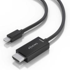 Cable Conversor Aisens A125-0886/ Mini DisplayPort Macho - HDMI Macho/ 1m/ Negro