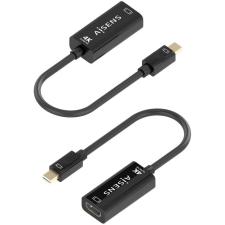 Cable Conversor Aisens A125-0904/ Mini DisplayPort Macho - HDMI Hembra/ 15cm/ Negro