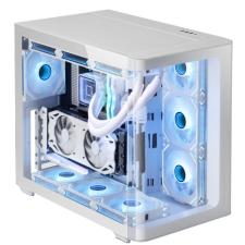 Caja Gaming Semitorre Mars Gaming MC-FUSION/ Blanca