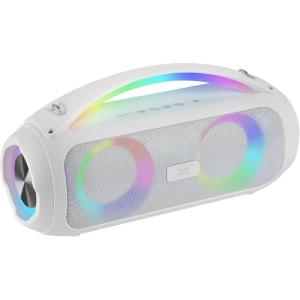 Altavoz con Bluetooth Mars Gaming MS-PULSE/ 50W RMS/ 2.0/ Blanco