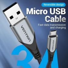 Cable USB 2.0 Vention COCHI/ USB Macho - MicroUSB Macho/ 480Mbps/ 3m/ Negro