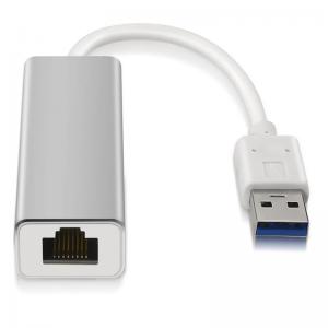 ADAPTADOR USB A LAN AISENS A106-0049 - DE USB 3.0 A ETHERNET GIGABIT 10/100/1000 MBPS - 15CM - Imagen 1