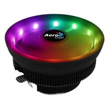 DISIPADOR AEROCOOL COREPLUS - ALUMINIO - VENTILADOR 12CM - ANILLO LED RGB - SOCKETS COMPATIBLES SEGÚN ESPECIFICACIONES