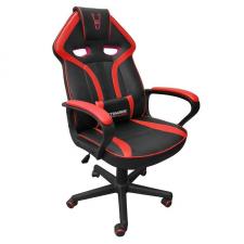 SILLA GAMER WOXTER STINGER STATION ALÍEN RED V2.0 - PISTON CLASE 4 - EJE DE ACERO - REPOSABRAZOS - COJÍN LUMBAR - 5 RUEDAS - HAS