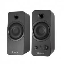 ALTAVOCES GAMING 2.0 NGS GSX-200 - 20W RMS - SUPERGRAVES - JACK 3.5MM PARA AURICULAR - 150HZ-18KHZ - USB - NEGRO MATE - Imagen 2