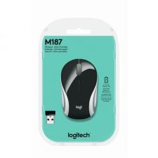 RATÓN ÓPTICO INALÁMBRICO MINI LOGITECH M187 2.4GHZ NANO RECEPTOR USB NEGRO - Imagen 5