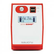 SAI LÍNEA INTERACTIVA SALICRU SPS 500 SOHO+ - 500VA/300W - 2*SCHUKO - DOBLE CARGADOR USB 5V/2A - FORMATO TORRE - Imagen 2