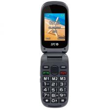 TELÉFONO MÓVIL LIBRE SPC HARMONY NEGRO - DOBLE PANTALLA - TECLAS GRANDES - DUAL SIM - CÁMARA - TECLA SOS - BAT LITIO - BASE CARG