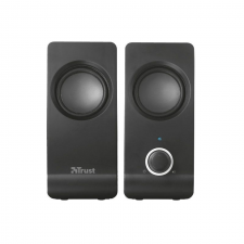 ALTAVOCES PORTÁTILES 2.0 TRUST REMO 8W RMS ALIMENTADOS POR USB MANDO DE VOLUMEN EN PARTE DELANTERA NEGRO 17595 - Imagen 2