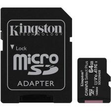 TARJETA MICROSD XC 64GB + ADAPTADOR KINGSTON CANVAS SELECT PLUS - CLASE 10 - 100MB/S