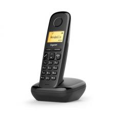 TELÉFONO DECT GIGASET A170 NEGRO - AGENDA 50 CONTACTOS - PANTALLA ILUMINADA 1.5'/3.81CM - IDENTIFICACIÓN LLAMADA - FUNCIÓN ALARM