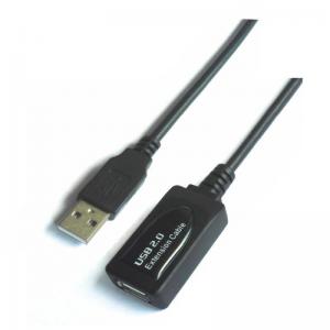 CABLE ALARGADOR USB CON AMPLIFICADOR AISENS A101-0020 - CONECTORES TIPO-A MACHO/TIPO-A HEMBRA - 15 METROS - Imagen 1