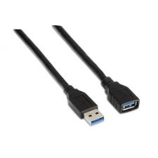 CABLE ALARGADOR USB 3.0 AISENS A105-0041 - CONECTORES USB TIPO A MACHO / TIPO A HEMBRA - MULTIPLE APANTALLADO - 1M - NEGRO