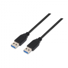 CABLE USB 3.0 NANOCABLE 10.01.1002-BK - CONECTORES USB TIPO A - 2M - NEGRO