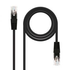 LATIGUILLO DE RED NANOCABLE 10.20.0100-BK - RJ45 - UTP - CAT5E - 0.5M - NEGRO - Imagen 2