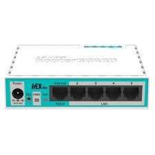 ROUTER MIKROTIK HEX LITE - 5 PUERTOS ETHERNET 10/100 - CPU  400MHZ - 32MB RAM - ROUTEROS L4 - Imagen 2