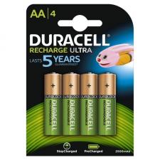 PACK 4 PILAS AA RECARGABLES DURACELL HR06-P - NIMH - 1.2V - 2500MAH - PRECARGADAS LISTAS PARA UTILIZAR