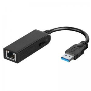 ADAPTADOR USB A LAN D-LINK DUB-1312 - DE USB 3.0 A ETHERNET GIGABIT 10/100/1000 MBPS - DISEÑO COMPACTO - PLUG AND PLAY - Imagen 