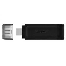 PENDRIVE KINGSTON DATATRAVELER 70 128GB - CONECTOR USB TIPO-C - USB 3.2 GEN 1 - NEGRO