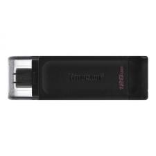 PENDRIVE KINGSTON DATATRAVELER 70 128GB - CONECTOR USB TIPO-C - USB 3.2 GEN 1 - NEGRO - Imagen 2