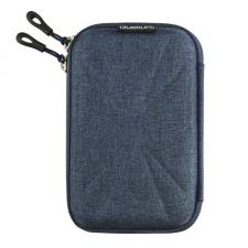 FUNDA SUBBLIM HDD BUSINESS DARK BLUE PARA DISCO DE 2.5'/6.35CM - EXTERIOR RÍGIDO - INTERIOR ACOLCHADO - BANDAS ELÁSTICAS