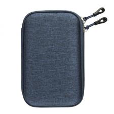 FUNDA SUBBLIM HDD BUSINESS DARK BLUE PARA DISCO DE 2.5'/6.35CM - EXTERIOR RÍGIDO - INTERIOR ACOLCHADO - BANDAS ELÁSTICAS - Image